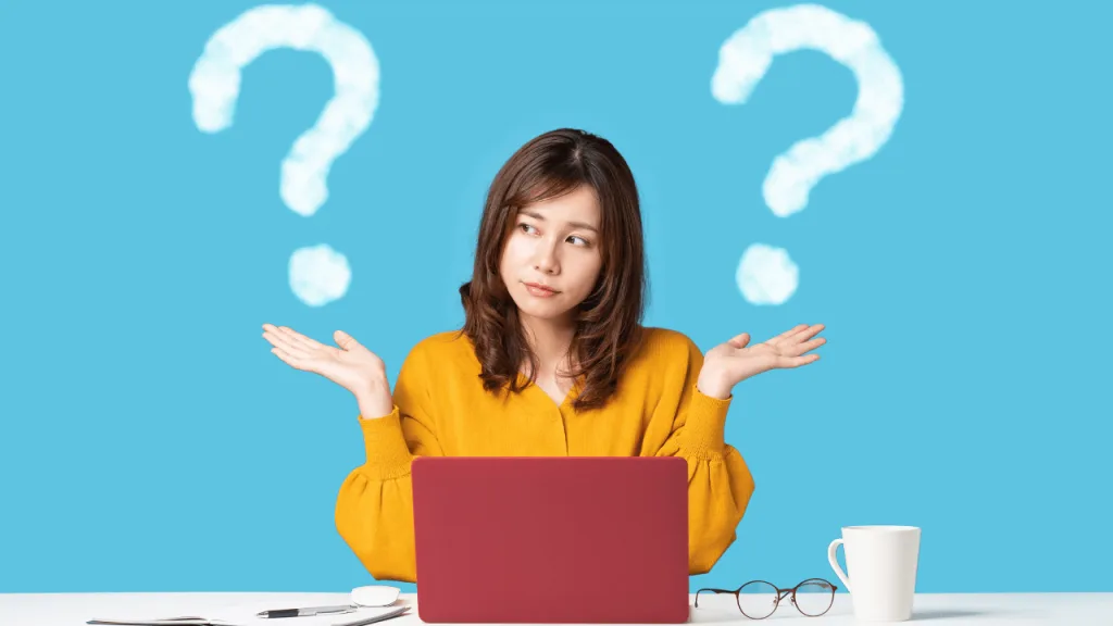 Woman comparing quotes